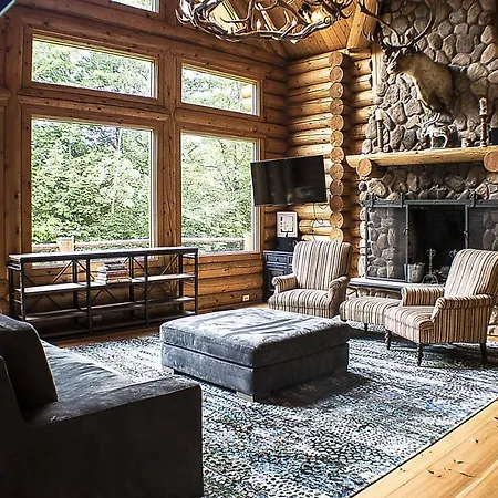 Enjoy This Stunning Log Home With Open Floor Plan And Tons Of Natural Lighting Ridgetop
